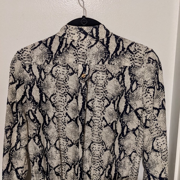 CALS Snakeskin Print Drawstring Dress - Picture 9 of 10